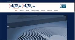 Desktop Screenshot of airtoairinc.com